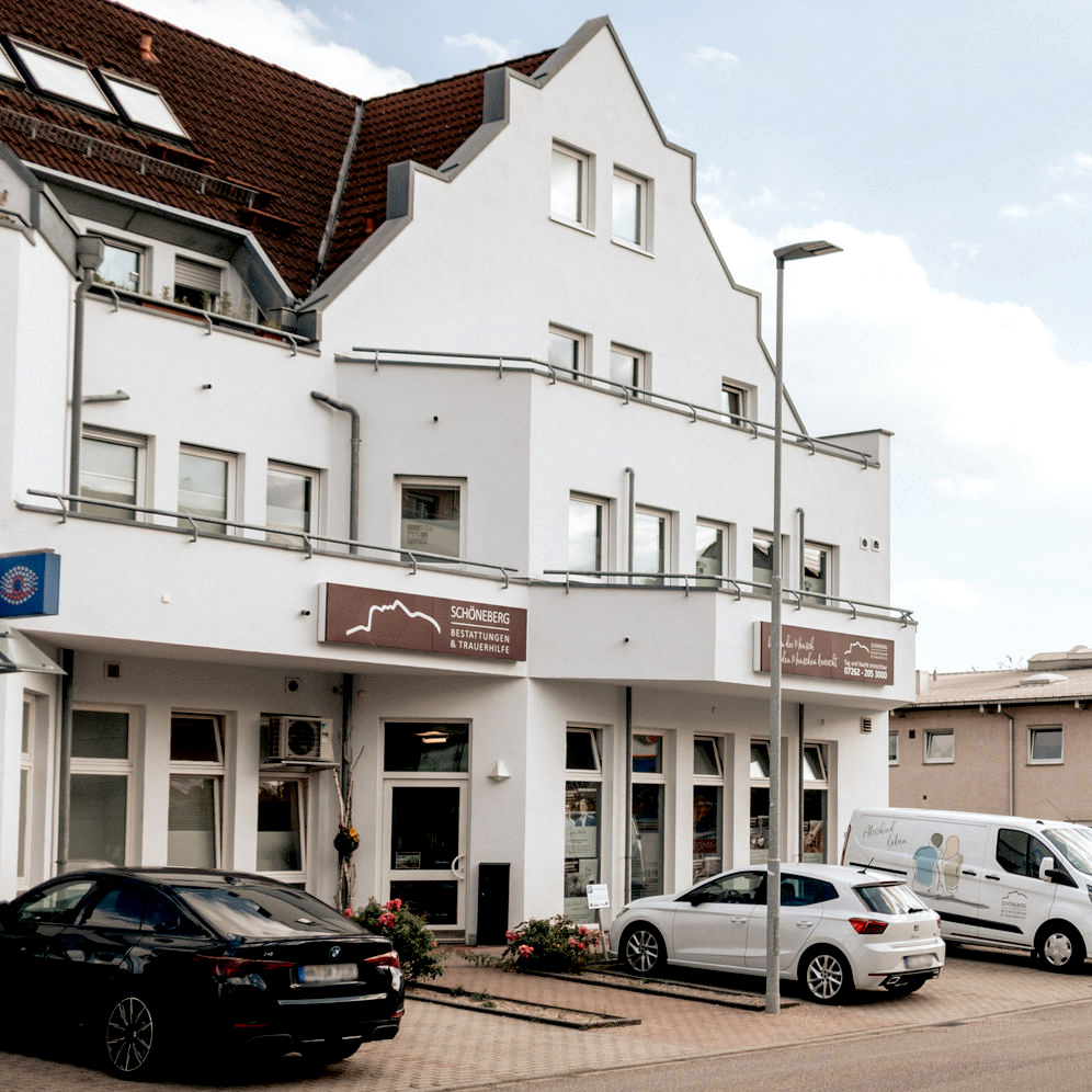 Außenaufnahme Bestatterfiliale Schöneberg